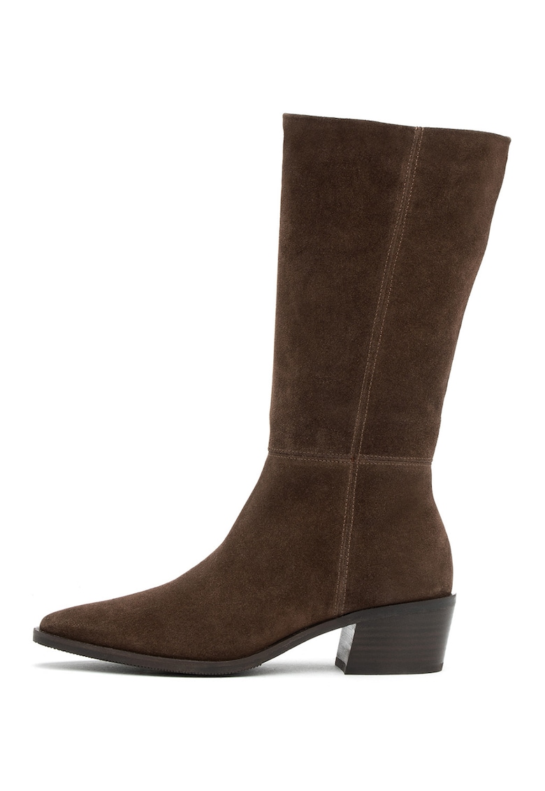 Ботуши от набук - Кафяв RYLKO