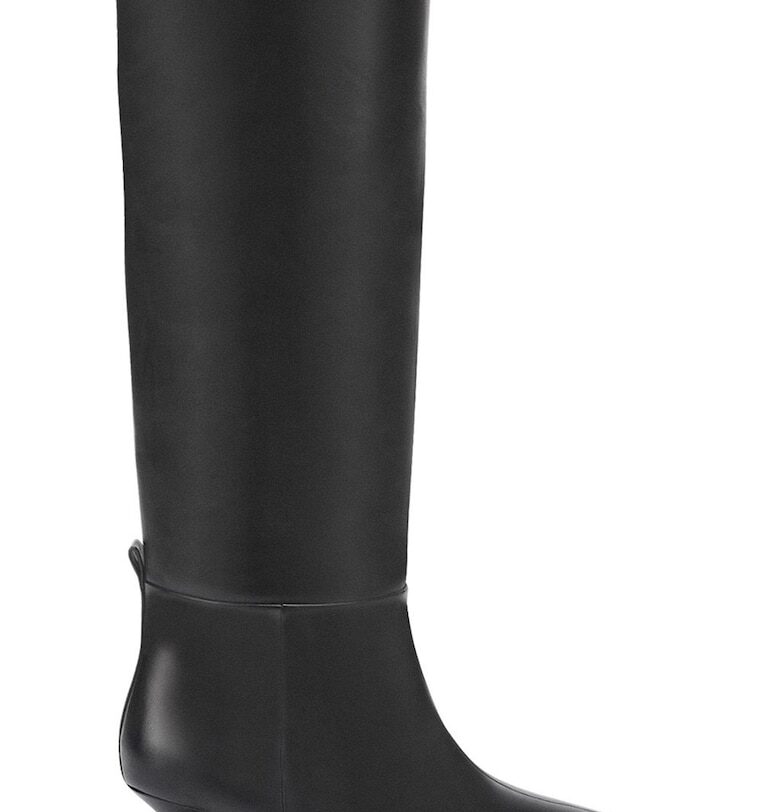 Ботуши с остър връх - Черен Potamy Premium