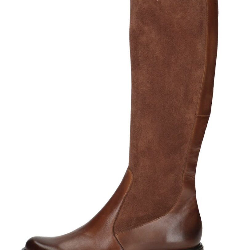 Ботуши с цип - Кафяв Caprice