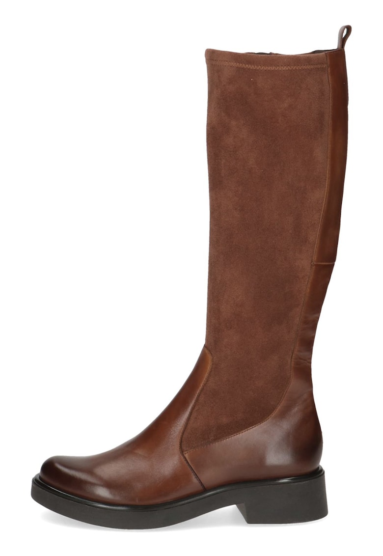 Ботуши с цип - Кафяв Caprice