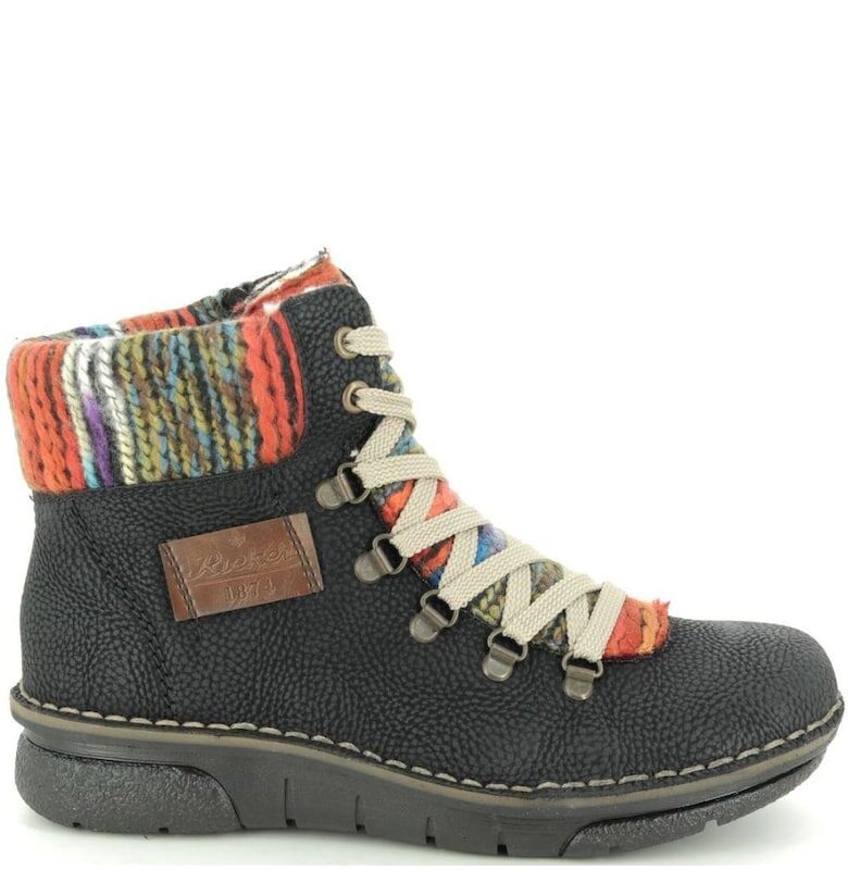 Ботуши  черни'' - Черен Rieker