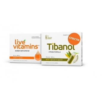 ВИТАСЛИМ Живи витамини+Тибанол цена