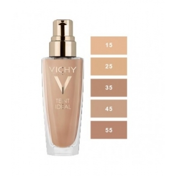 ВИШИ ТЕНТ ИДЕАЛ Фон дьо тен изглаждащ флуид за нормална кожа SPF20 N15 слонова кост 30 мл цена