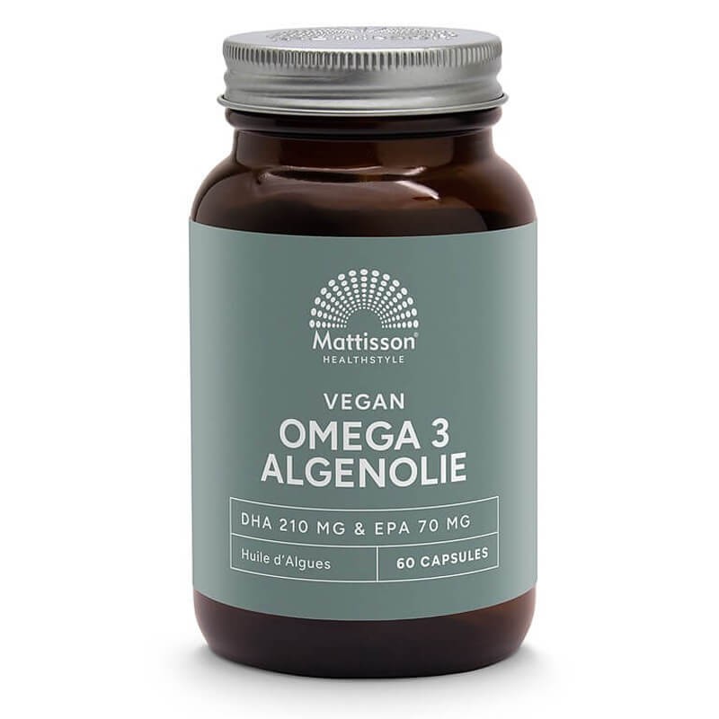 Веган Омега-3 от водорасли