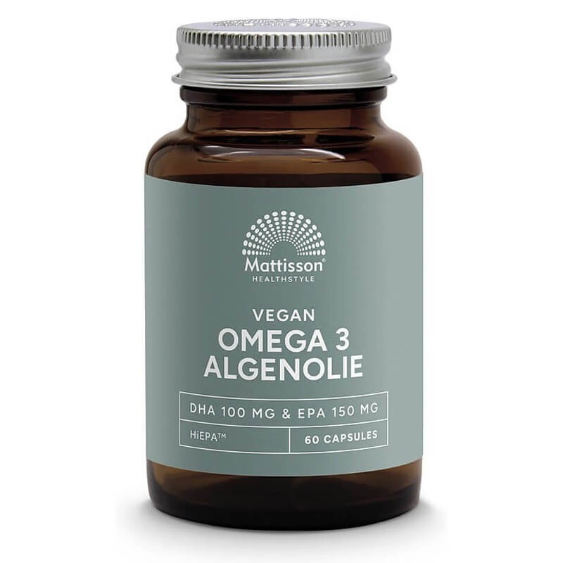 Веган Омега-3 от водорасли - Подкрепа за сърцето и мозъчната функция