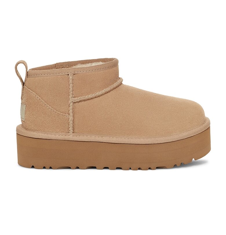 Велурени боти Classic Ultra - Светлокафяв UGG