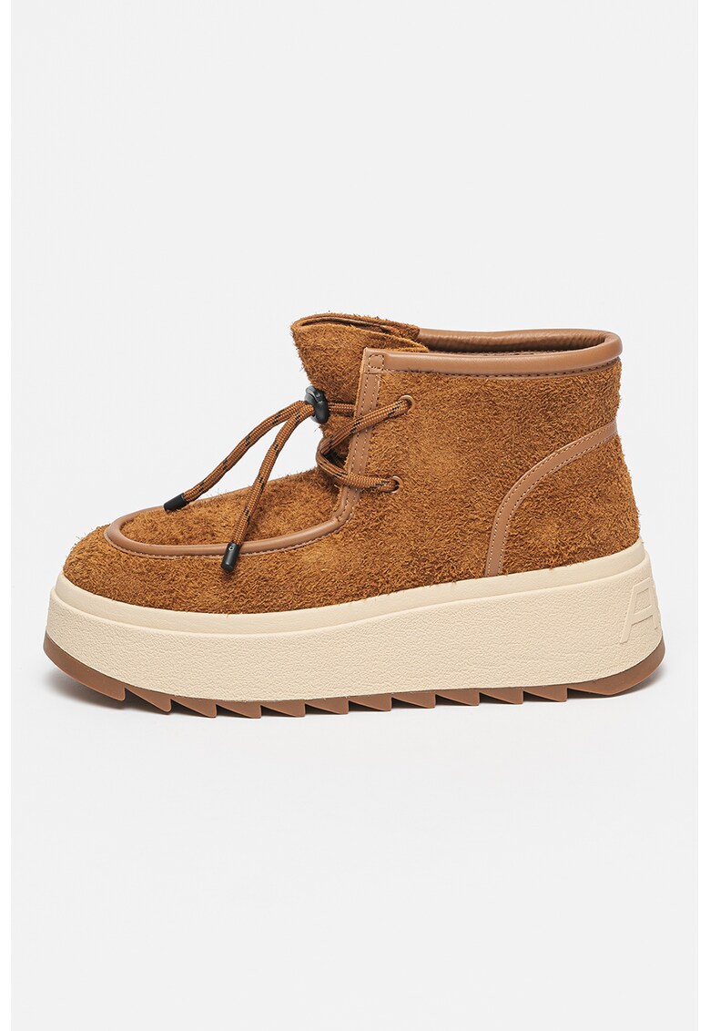 Велурени боти Moka - Канелено кафяво ASH