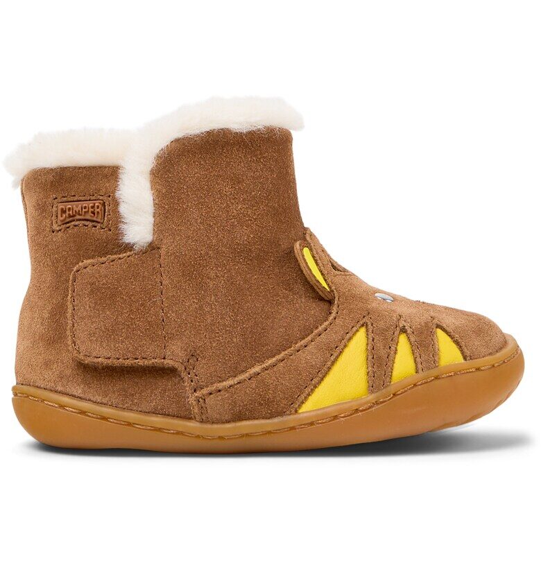 Велурени боти Peu Cami - Кафяв Camper