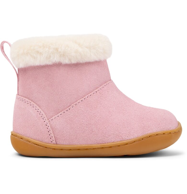 Велурени боти Peu Cami - Пастелнорозов Camper