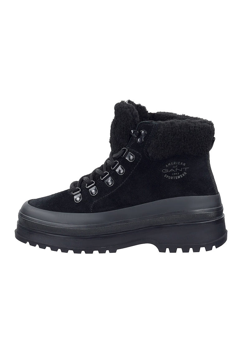 Велурени боти Wintly - Черен Gant