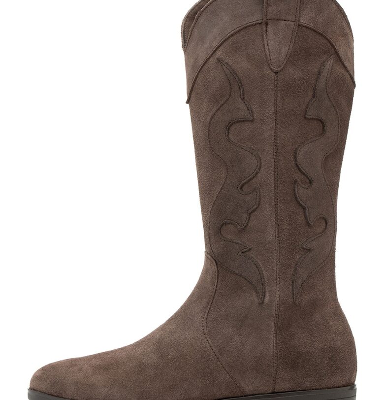 Велурени боти - Кафяв RYLKO