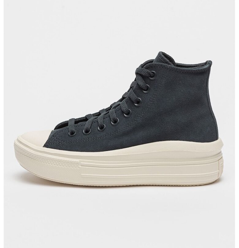 Велурени кецове Chuck Taylor All Star с висок профил - Ултрамарин синьо Converse