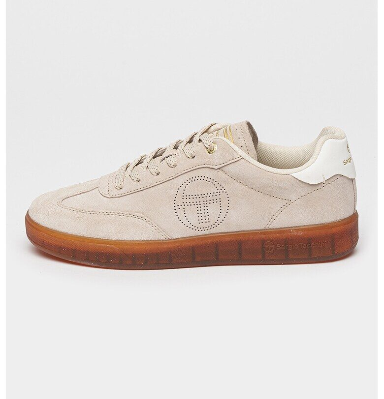 Велурени маратонки LT Terra - Сиво-бежов Sergio Tacchini