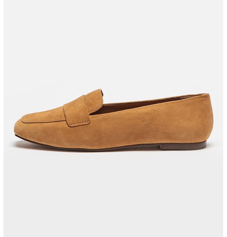 Велурени мокасини Marsilea - Камел Geox