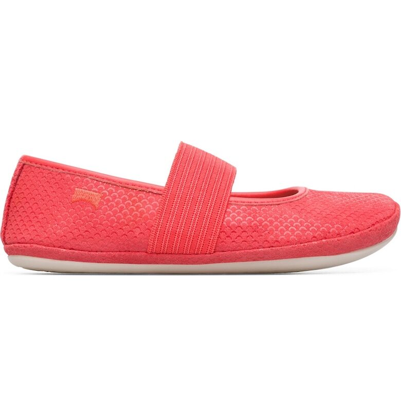 Велурени пантофки Right Mary Jane - Розово Camper