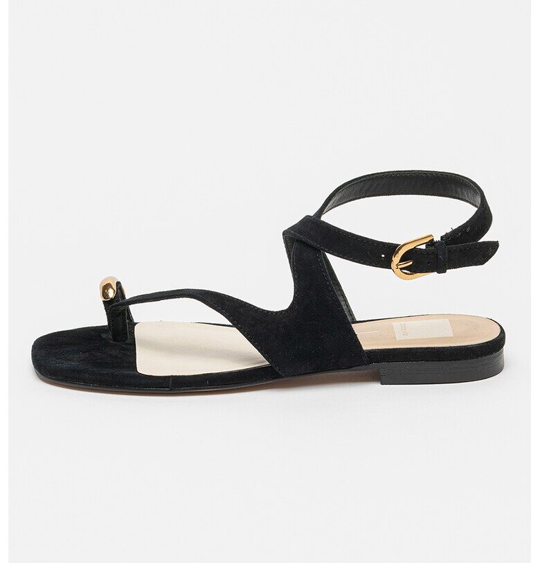 Велурени сандали Earla - Черен Dolce Vita