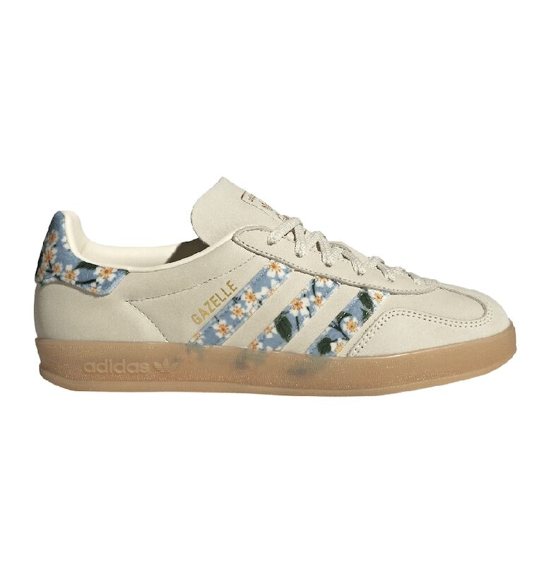 Велурени спортни обувки Gazelle - Светло бежово adidas Originals