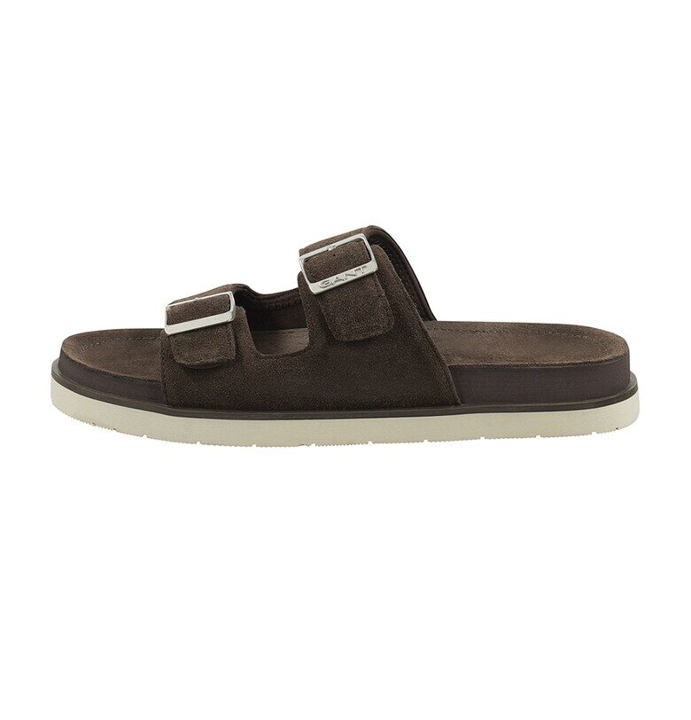 Велурени чехли Fairfo - Тъмнокафяв Gant