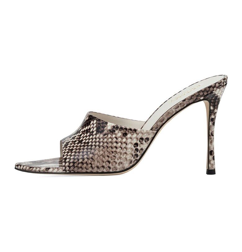 Велурени чехли - Тъмнокафяв/Бежов Potamy Premium