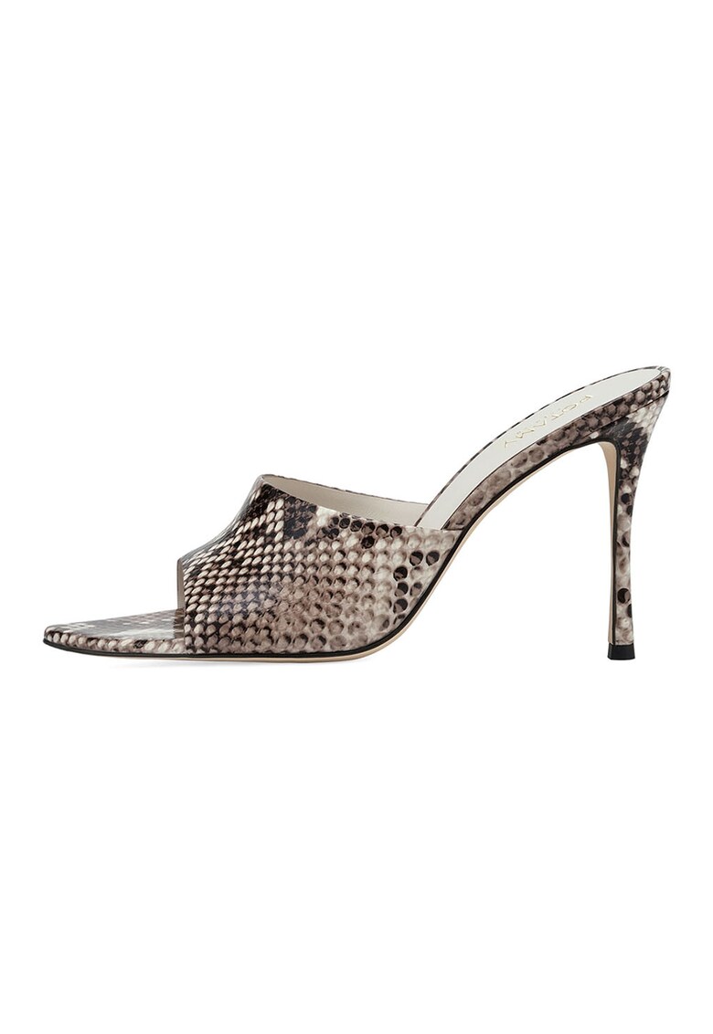 Велурени чехли - Тъмнокафяв/Бежов Potamy Premium