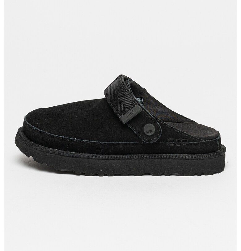 Велурено сабо Goldenstar с отворена пета - Черен UGG