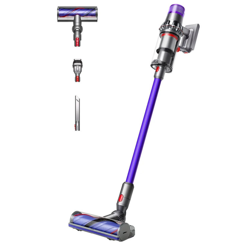 Вертикална прахосмукачка Dyson V11 Advanced Nickel/Purple 479333-01