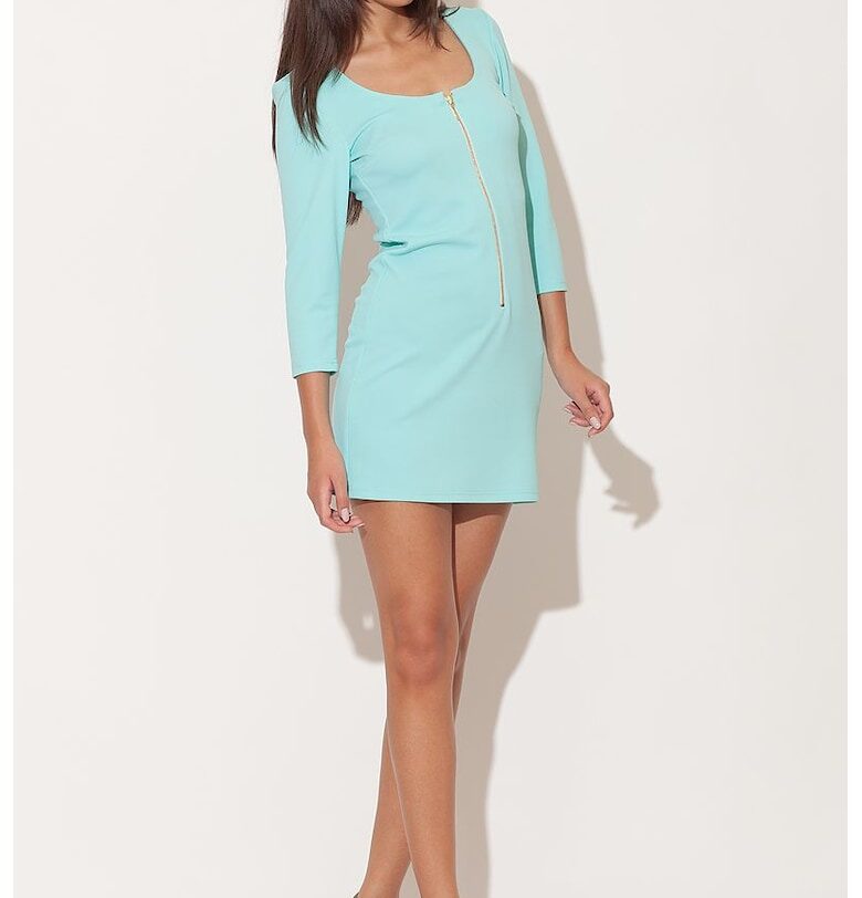 Вечерна рокля  Зелен KATRUS