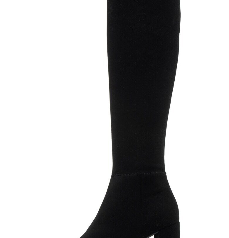 Високи ботуши Gianna с масивен ток - Черен RYLKO