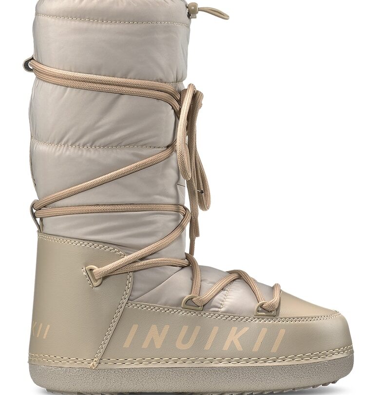 Високи ботуши до коляното с вълнена вата INUIKII