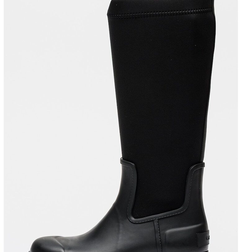 Високи ботуши с масивен ток - Черен CALVIN KLEIN JEANS