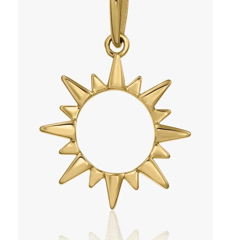 Висулка от злато Sunshine INDIRA