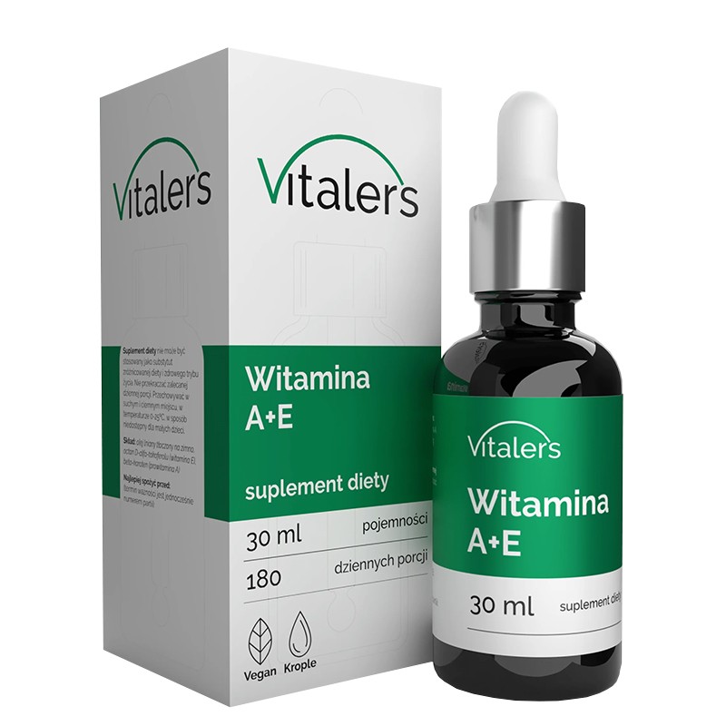 Витамин A 800 µg + Витамин E 12 mg – За остро зрение