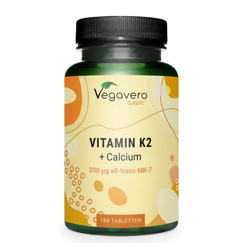 Витамин К2 200 µg + Калций 162 mg – Здрави кости и зъби