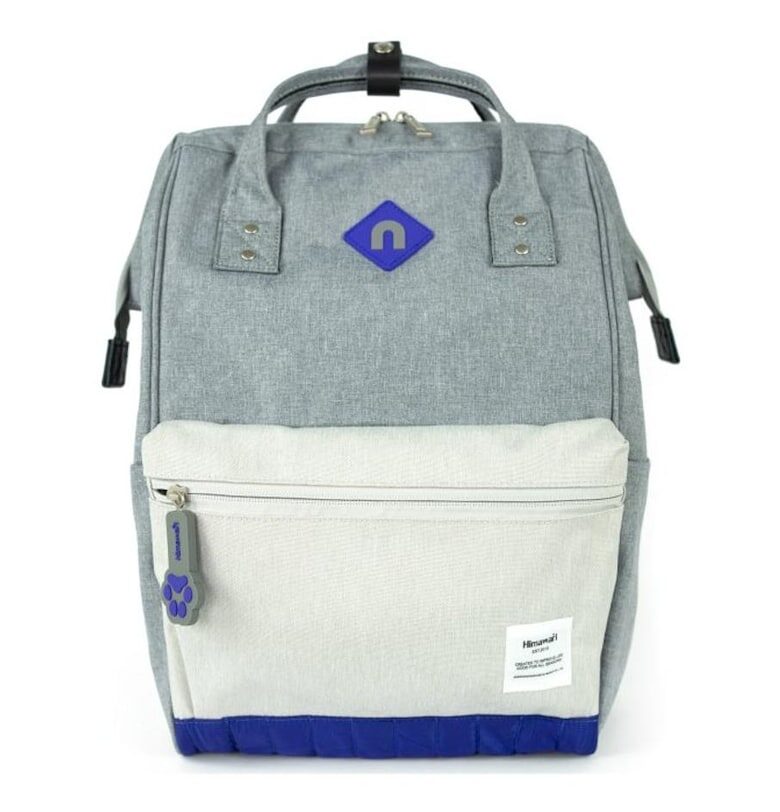 Водоустойчива унисекс раница с дръжки - външен джоб и USB порт Himawari