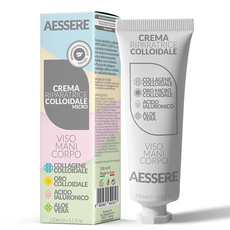 Възстановяващ крем с колоидно злато и колаген – Подхранване и регенерация на кожата