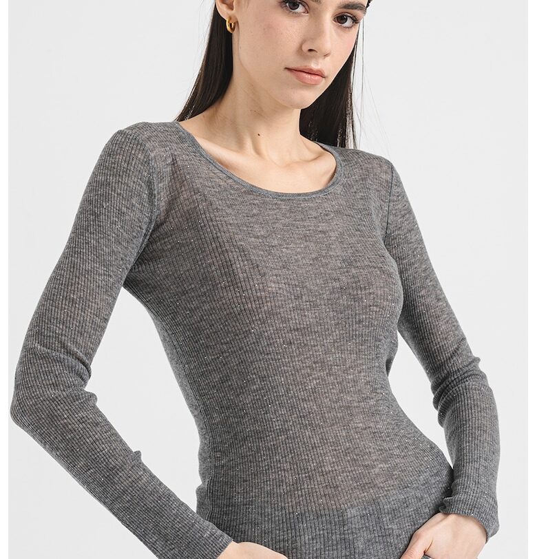 Вълнена блуза с брокат Marella