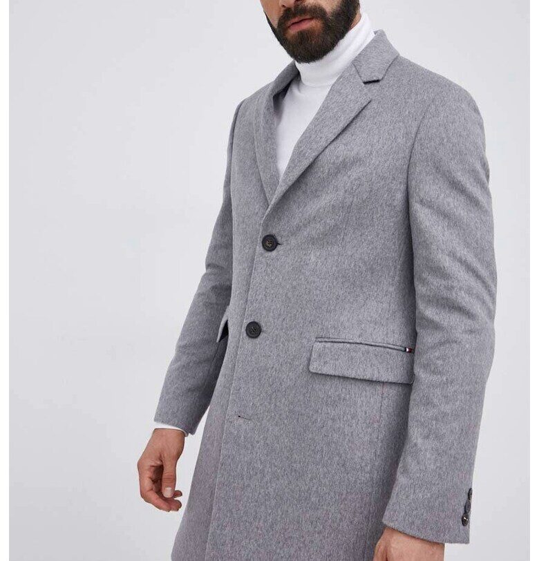Вълнено палто  MW0MW19678 Tommy Hilfiger