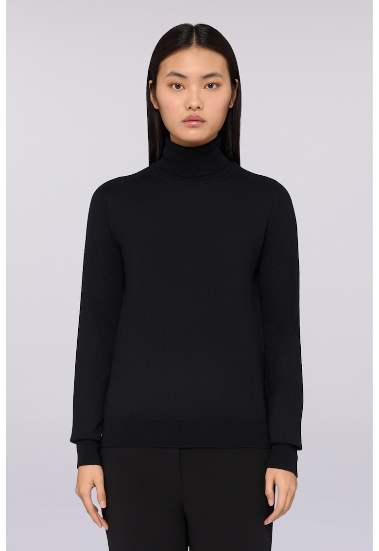 Вълнено поло - Черен Trussardi