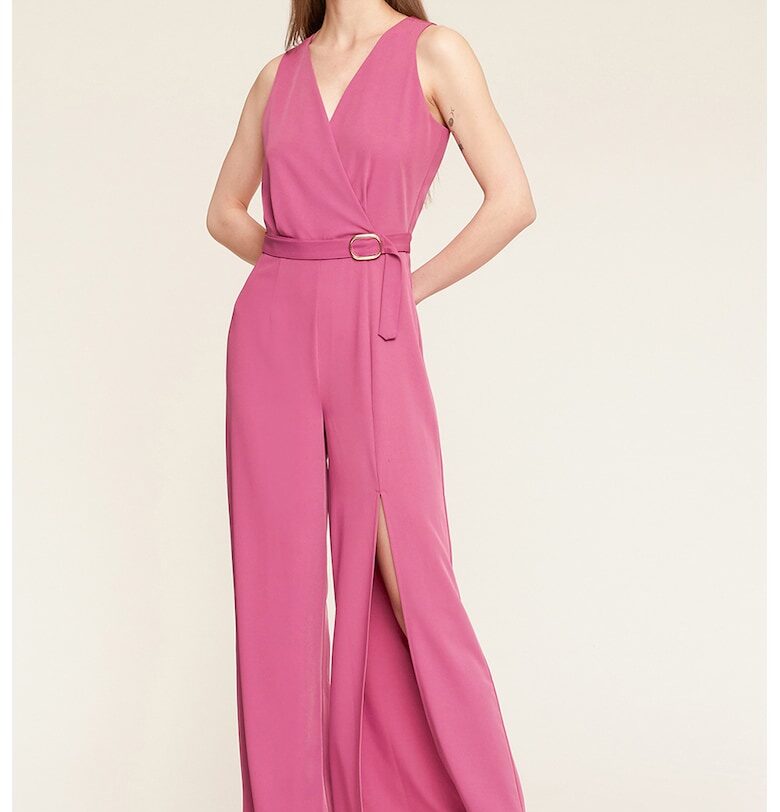 Гащерзон с широк крачол - Розово Motivi