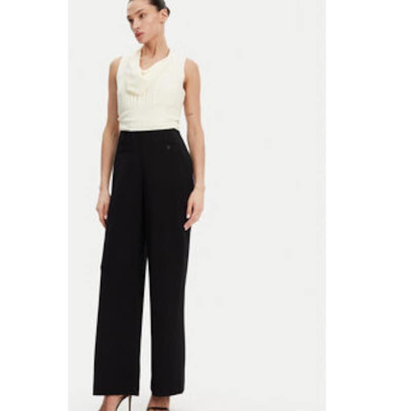 Гащеризн с дизайн 2 в 1 - DD4JGD26 - 100% полиестер - Черен/Екрю DKNY