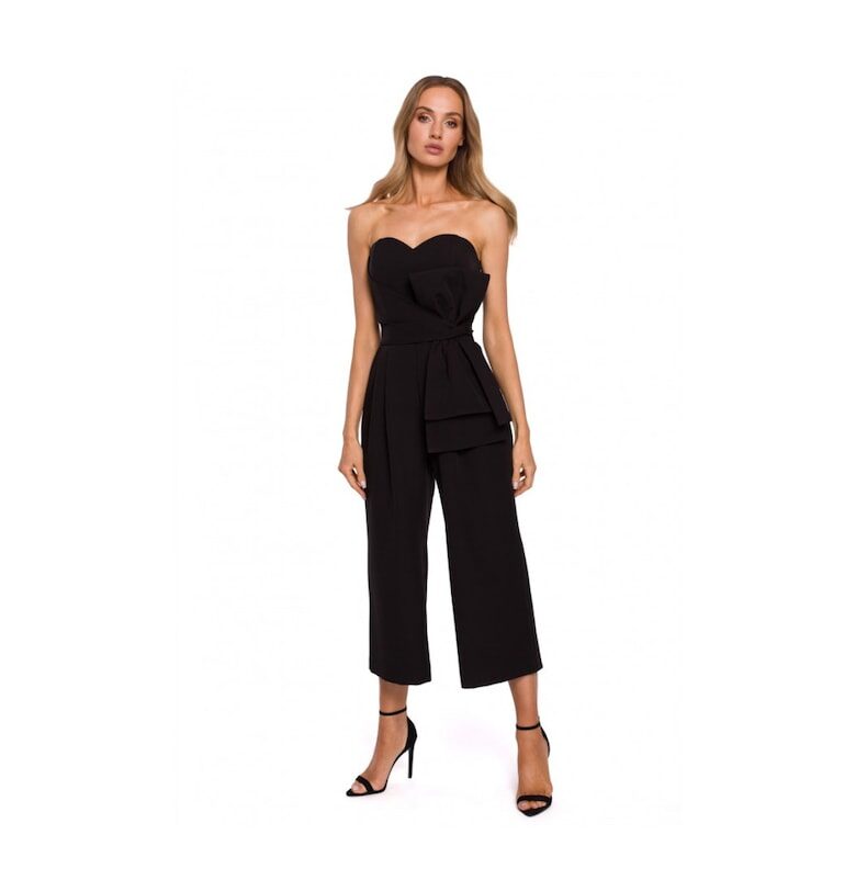 Гащеризон  без ръкави - полиестер - еластан - черен MOE