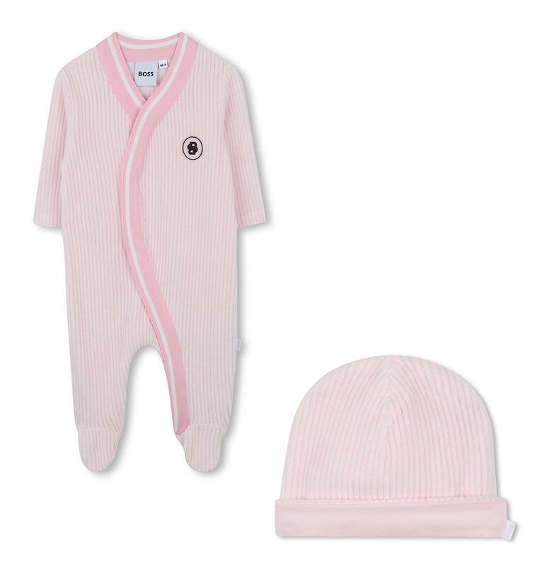 Гащеризон и шапка - 2 части - Светлорозов BOSS Kidswear