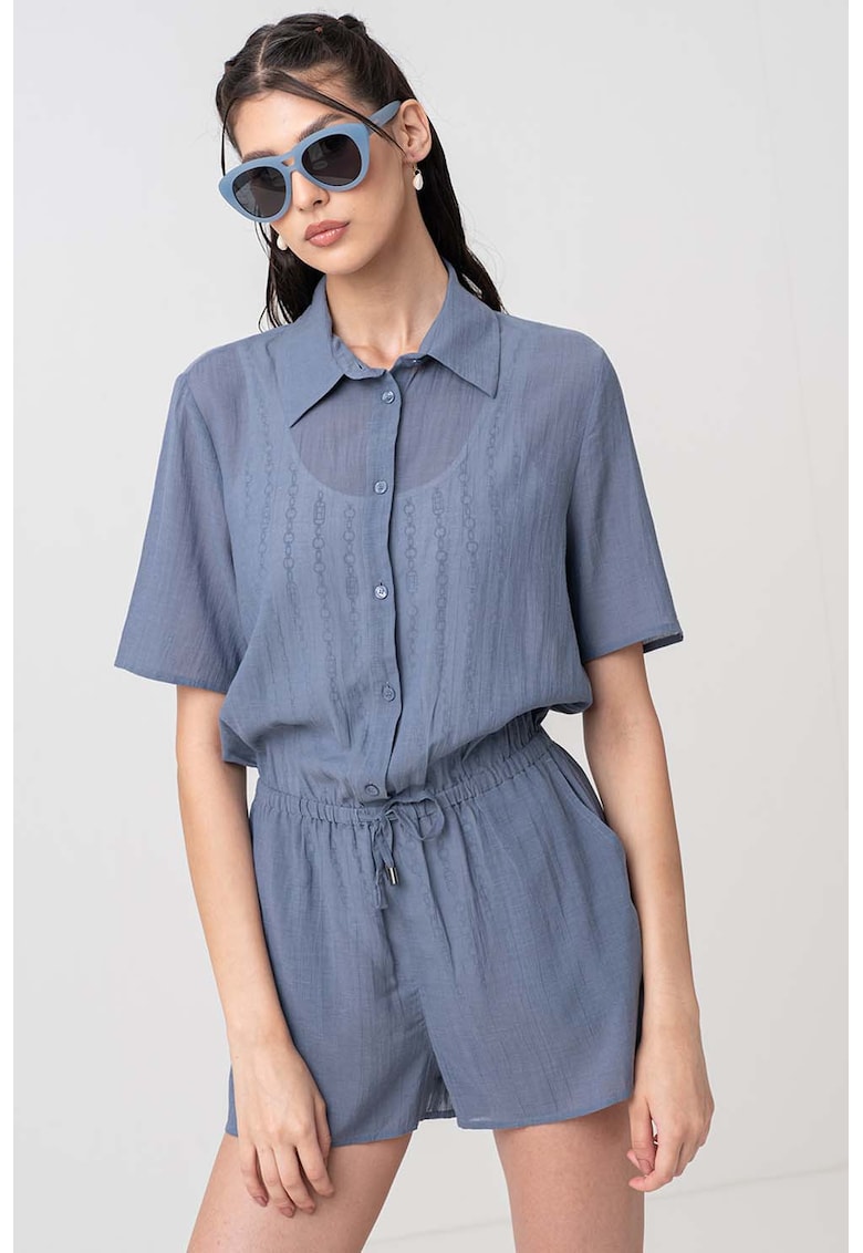 Гащеризон с копчета - Прашно синьо CALVIN KLEIN