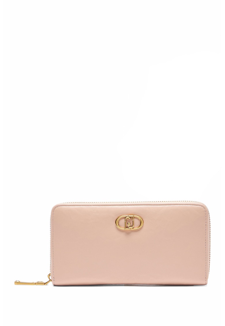 Голям портфейл с лого - Светлорозов Liu Jo