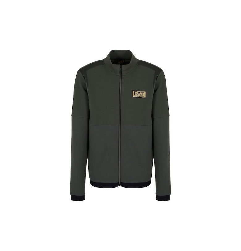 Горнище на анцуг Emporio Armani  Train Gold Label M T-Top FZ Mopl 3DPM09PJUZZ01846 EA7