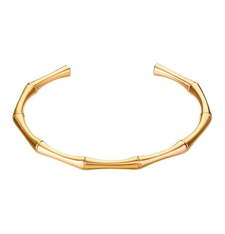 Гривна от неръждаема стомана - Златист Isabella Ford