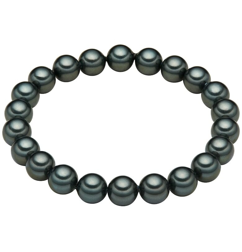 Гривна с еко перли - Зелен Lulu  Jane