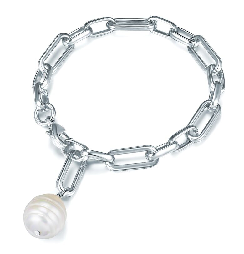 Гривна със синтетична перла Lulu  Jane