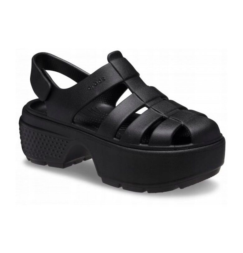 Гумени сандали Stomp Fisherman - Черен Crocs