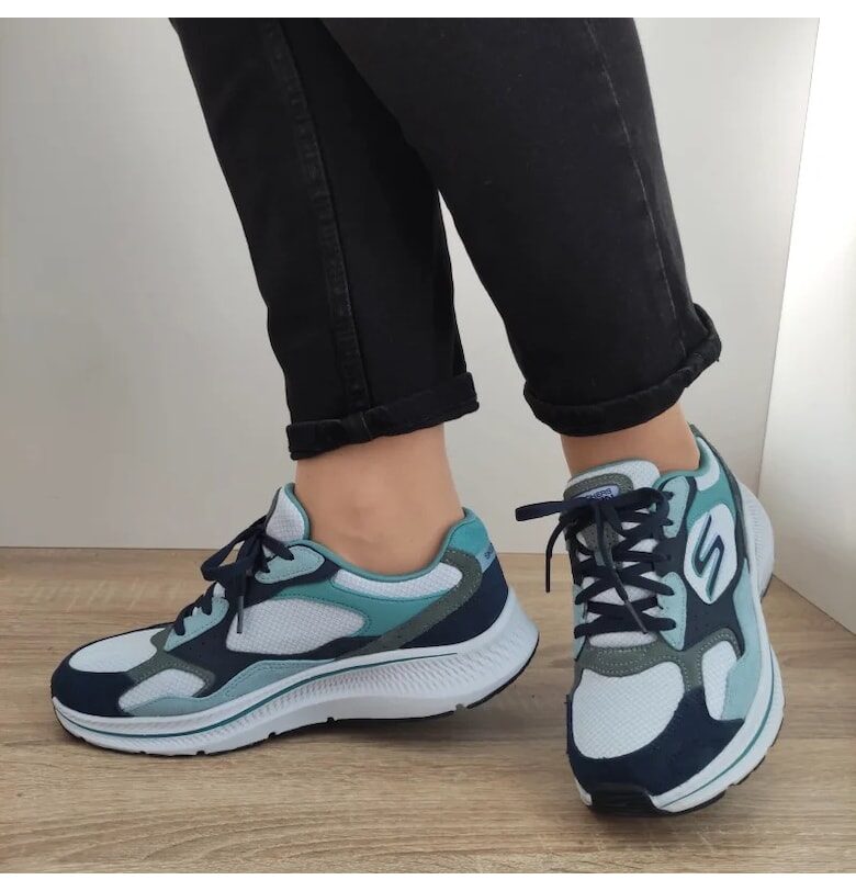 ДАМСКИ СПОРТНИ ОБУВКИ  128622 BLNV - Тъмносин Skechers